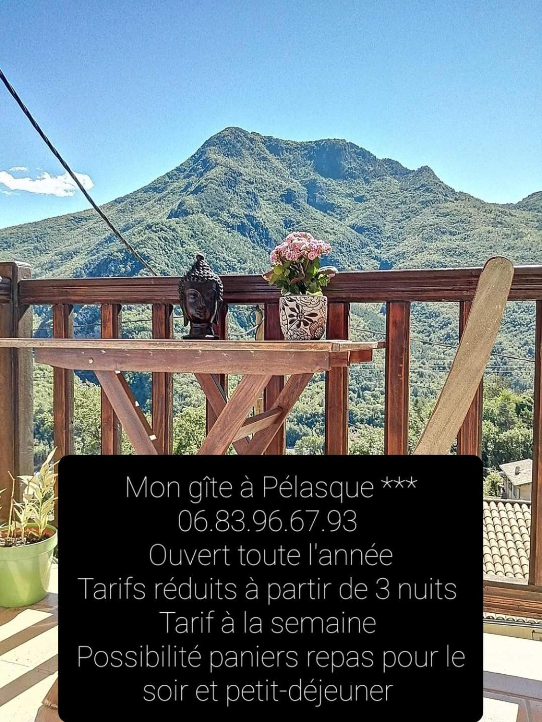 Mon Gite A Pelasque Lantosque ภายนอก รูปภาพ